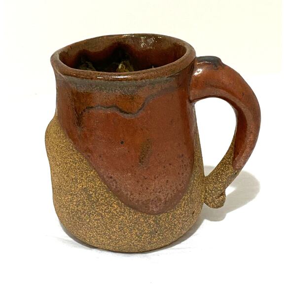 Vintage Studio Art Pottery Ugly Face Coffee Tea Mug Funny Whimsical - Picture 5 of 9